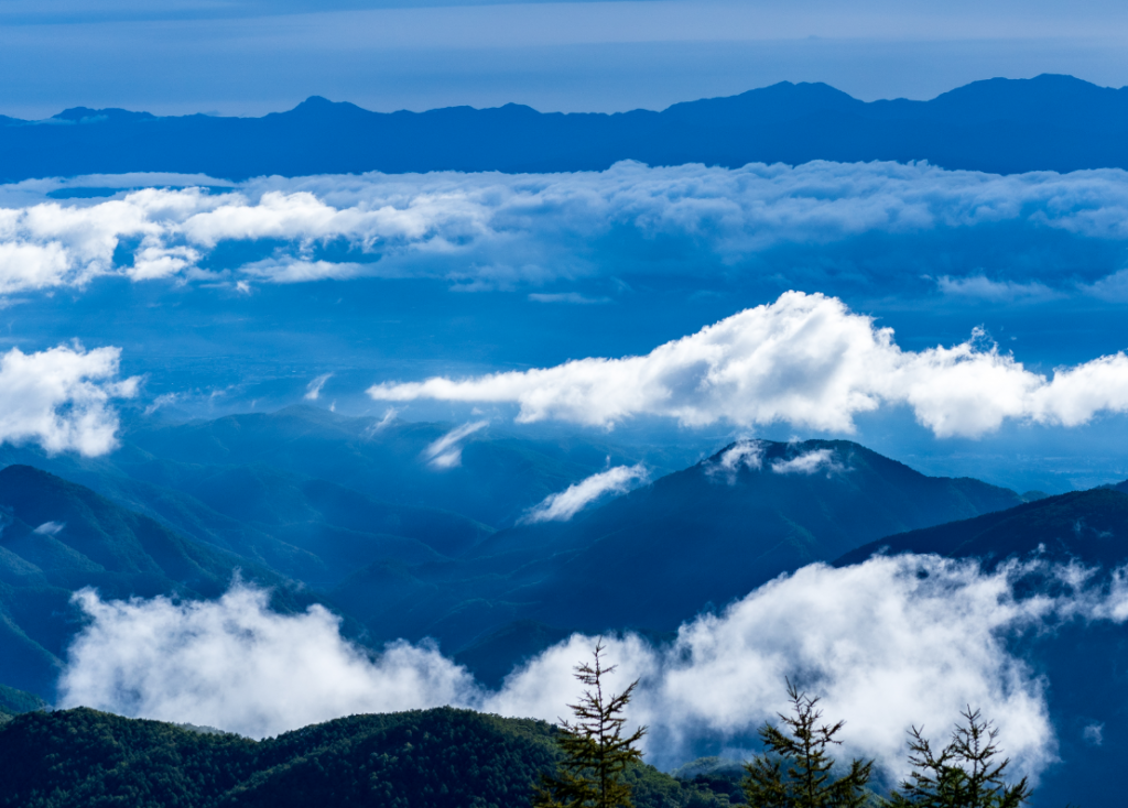 恵那山の絶景